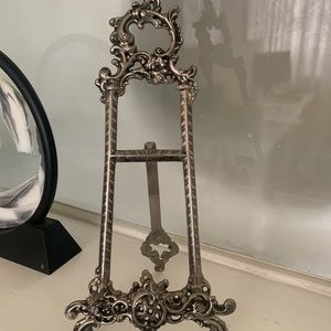 Silver Art/Mirror Display Easel/Frame